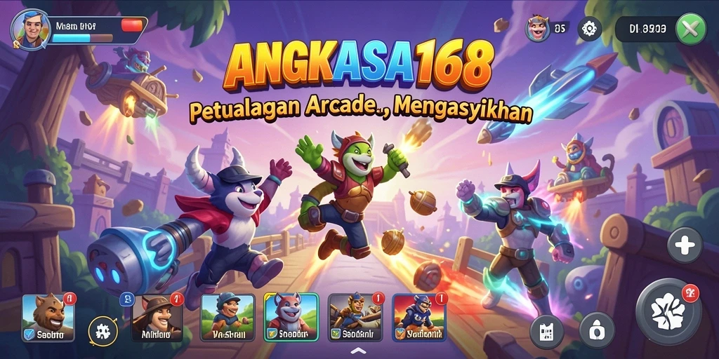 Tampilan seru gameplay ANGKASA168 dengan grafik menawan.