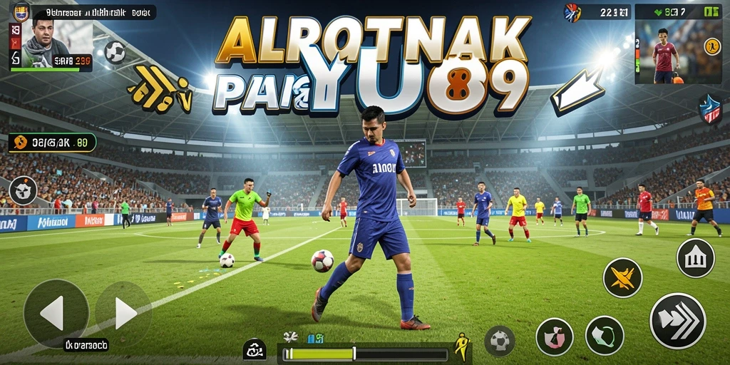 Tampilan gameplay AYU89 yang menarik dengan aksi olahraga seru.