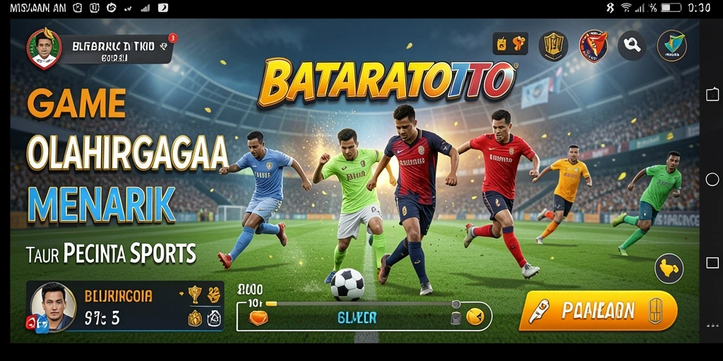 Tampilan gameplay seru dan kompetitif di BATARATOTO.