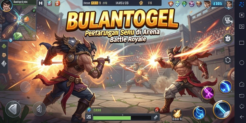 Tangkapan layar gameplay yang mendebarkan dari BULANTOGEL.