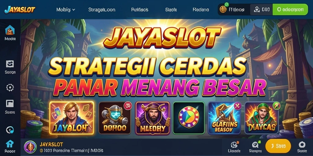 Tampilan gameplay JAYASLOT yang penuh strategi dan intrik.