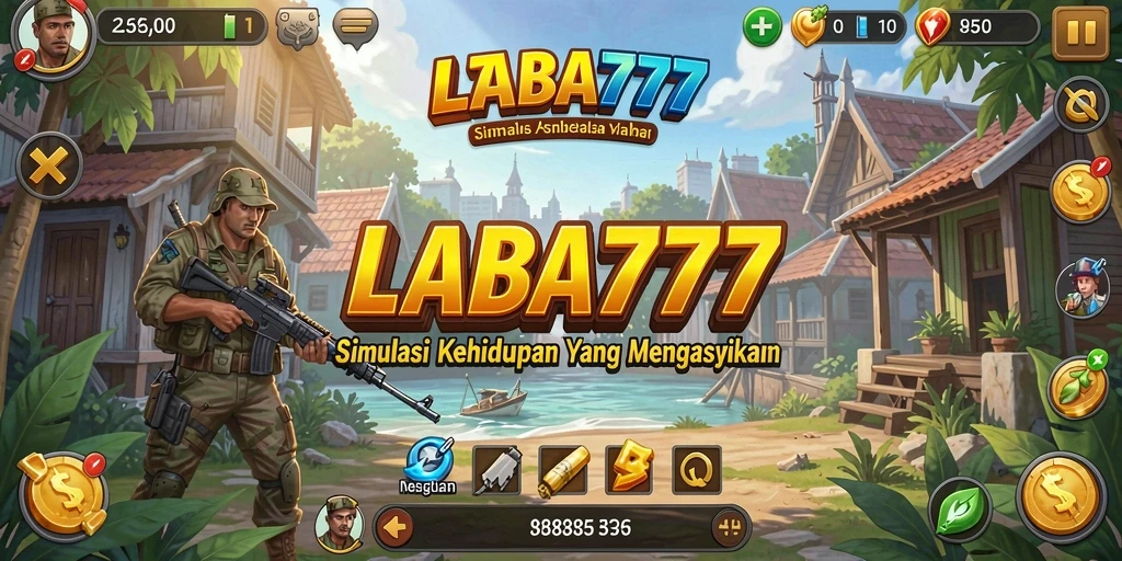 Tampilan gameplay LABA777 yang menarik dalam simulasi kehidupan.