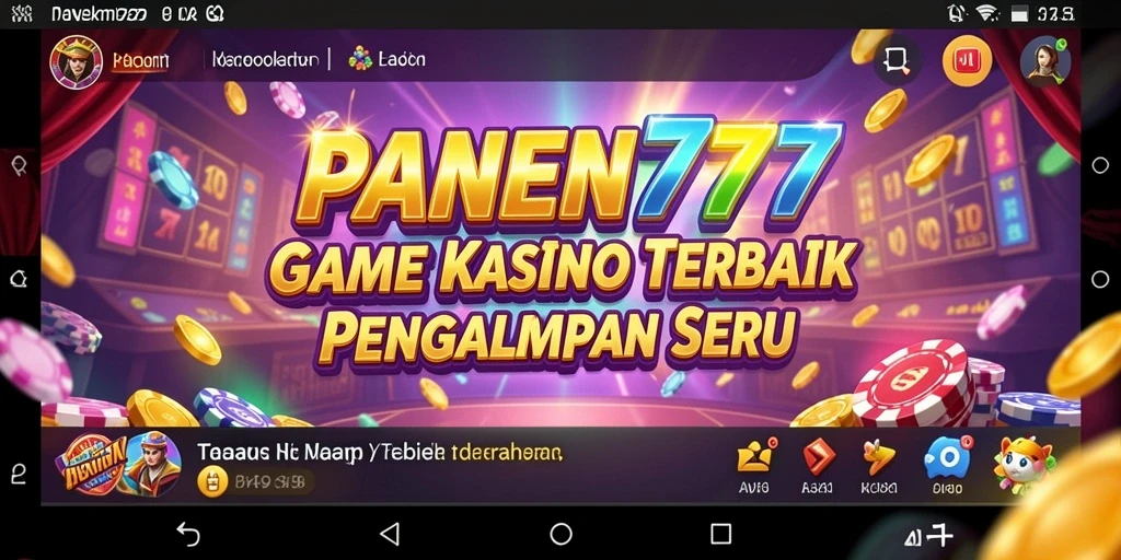 Tampilan gameplay seru dan interaktif dari PANEN77.