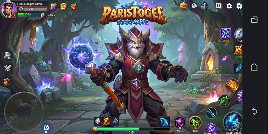 Tangkapan layar gameplay PARISTOGEL dengan aksi mendebarkan.