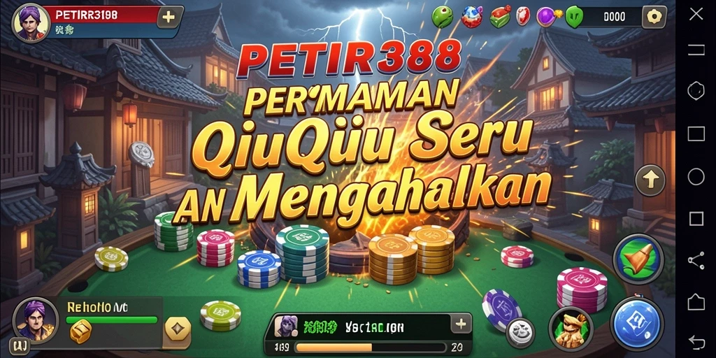 Tampilan gameplay QiuQiu yang seru dan memikat di PETIR388.