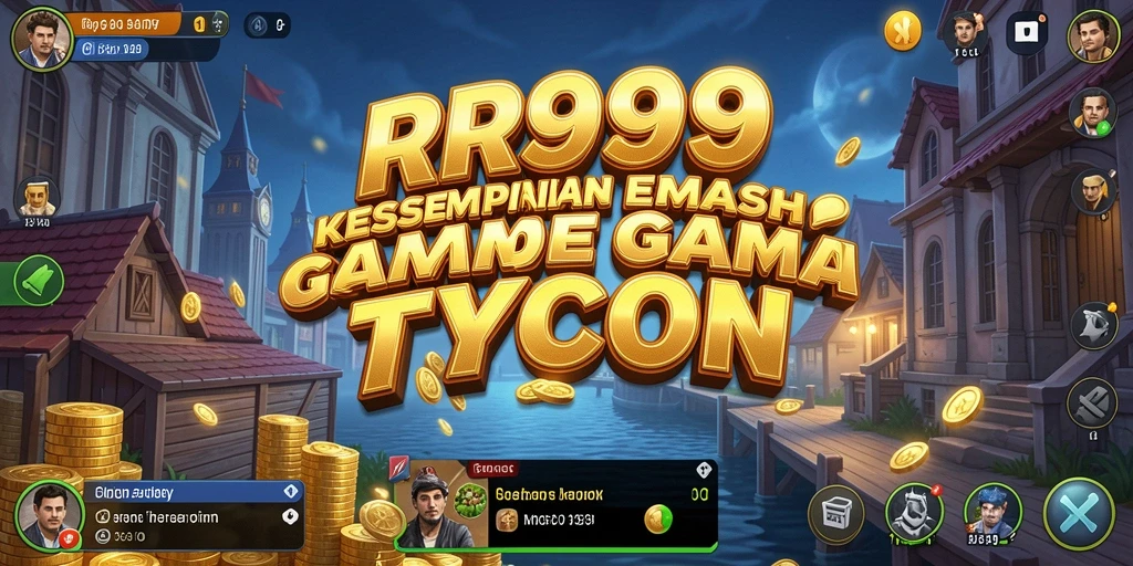 Gambaran dari gameplay Tycoon di RR999 dengan grafik menarik.