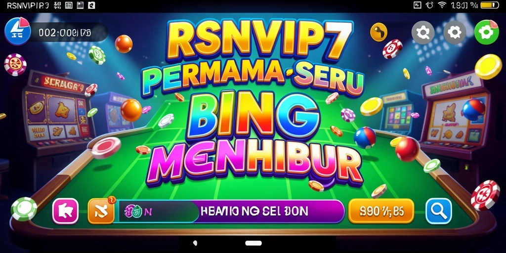 Tampilan permainan Bingo yang seru dan mengasyikkan.