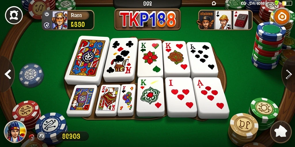 Tangkapan layar menunjukkan gameplay seru di TKP188 dengan teman-teman.